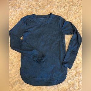 Athleta Uptempo Top, size small, like-new condition in a pretty deep teal color